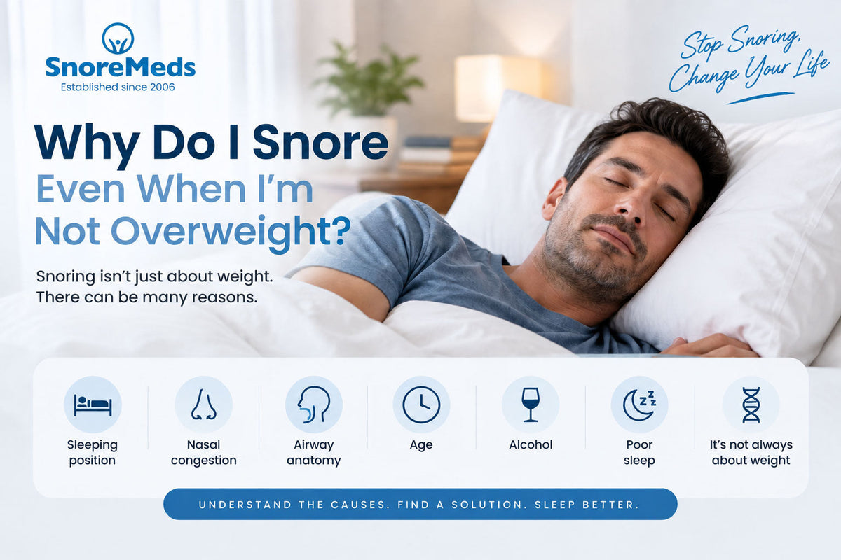 Why Do I Snore Even When I’m Not Overweight?