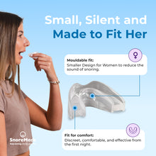 Load image into Gallery viewer, SnoreMeds™ Anti-Snoring Mouthpiece for Women