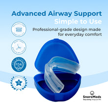 Load image into Gallery viewer, SnoreMeds™ Anti-Snoring Mouthpiece for Men | Value Pack