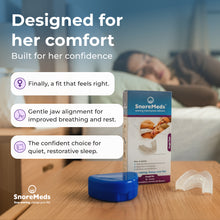 Load image into Gallery viewer, SnoreMeds™ Anti-Snoring Mouthpiece for Women
