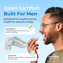 Load image into Gallery viewer, SnoreMeds™ Anti-Snoring Mouthpiece for Men